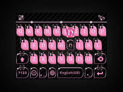 Pink Black Theme