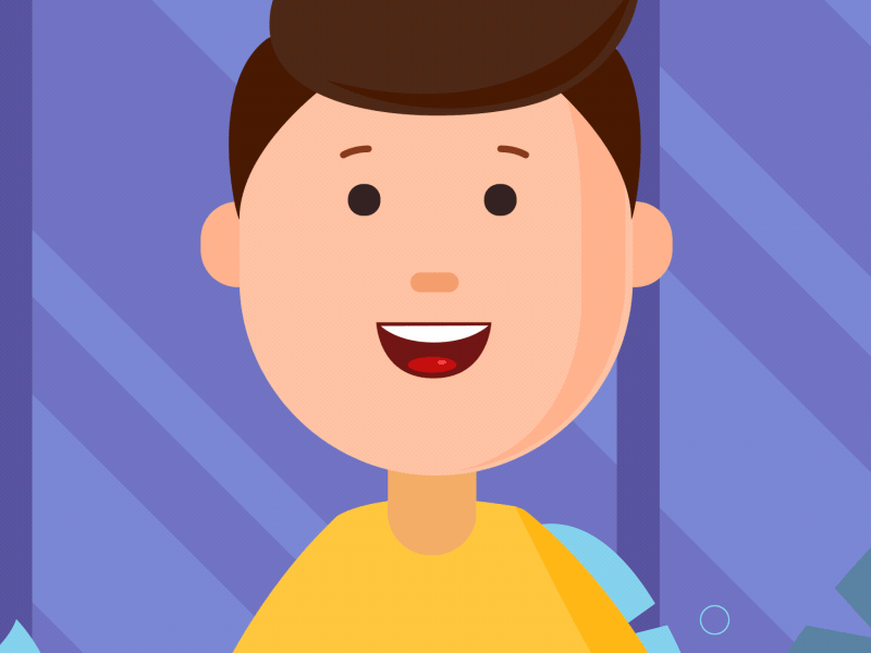 LOLaughter..HAHAHA 2d after effects animation character clean design explainer graphic illustration laugh motion sunday