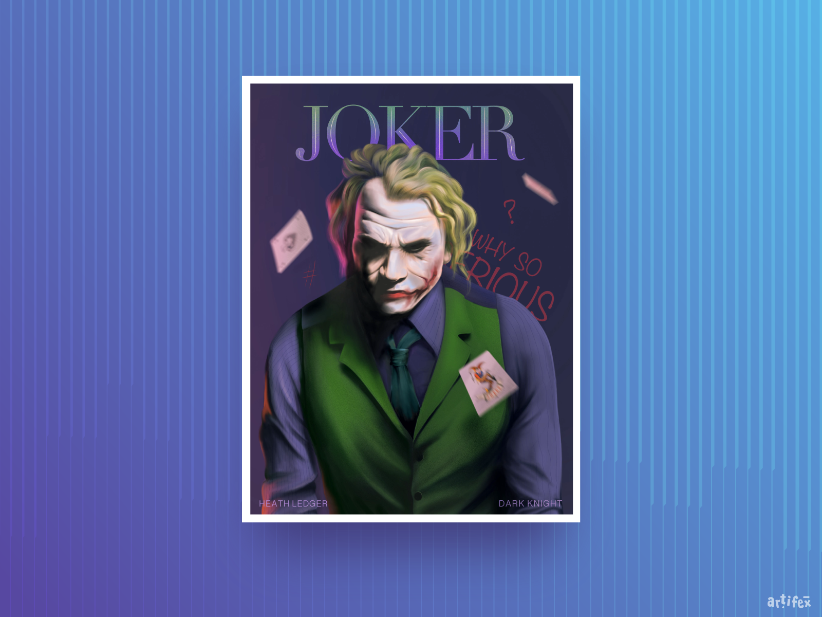 Joker art batman comics creative dark design illustration art illustrations illustrator joker legend poster
