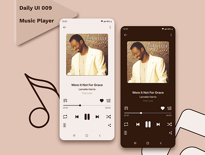 Daily UI 009 - Music Player dailyui design music musicplayer ui uidesign userexperience userinterface ux uxdesign