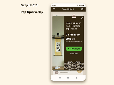 Daily UI 016 - Pop Up/Overlay