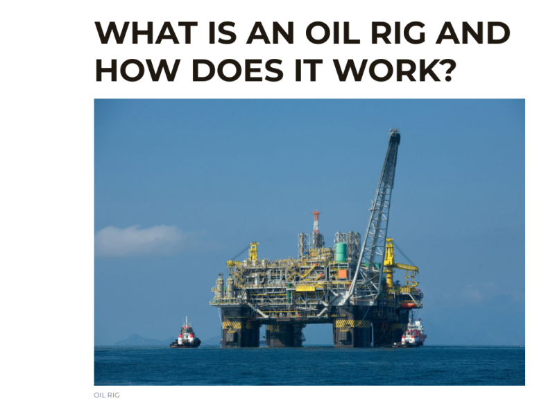 WHAT IS AN OIL RIG AND HOW DOES IT WORK? by arrow wings academy on Dribbble