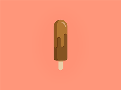 I is for ice cream 05 36daysoftype chocolate digital digitalart geometric icecream illustration lettering minimal typography vector