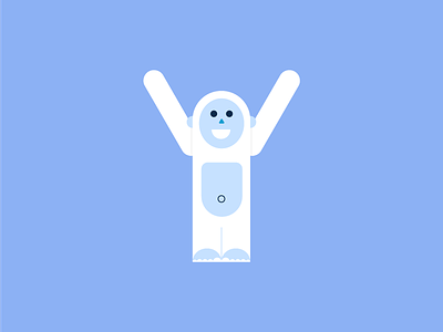 Y is for yeti 36daysoftype design graphic lettering typography vector yeti