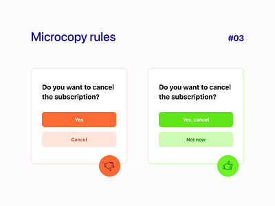 Microcopy rules #03 accessibility microcopy ux ux writing writing