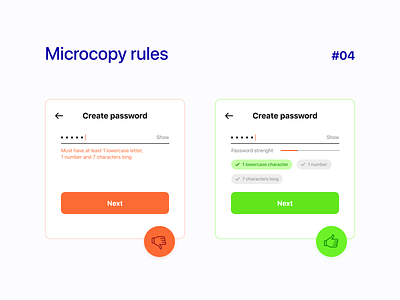 Microcopy rules #04 accessibility microcopy ux ux writing writing