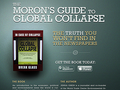 Moron's Guide to Global Collapse 3d web design