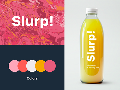 Slurp! Juice Brand Identity Design