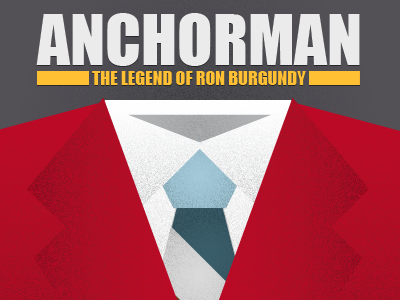 Anchorman anchorman illustration ron burgundy texture vector