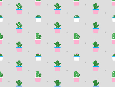 Cactuses affinity designer affinity photo affinitydesigner cactus pattern repeating repeating pattern
