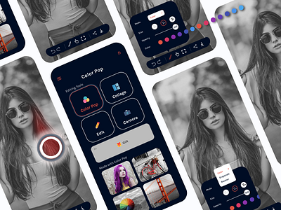 Color Pop Photo App Redesigned