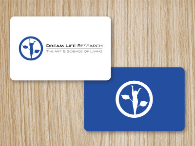 Dream Life Research brand identity illustrator logo