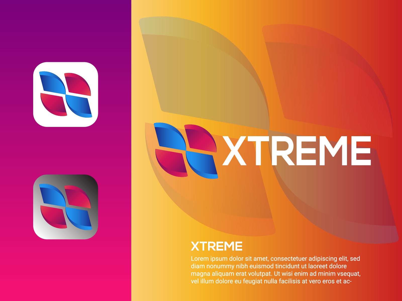 X Letter Logo by Freelancer BASIR on Dribbble