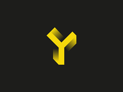 Letter 'Y' Logo letter logo y yellow