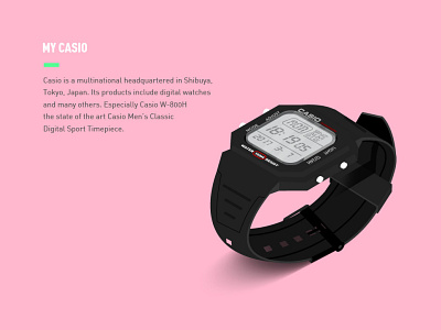 Casio casio graphic design illustration infographic