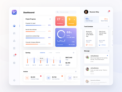 Agency Dashboard Tablet App by Afif Bimantara for Agensip UI UX Agency ...