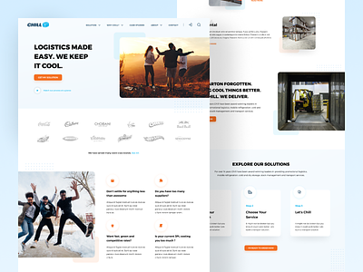 Chill Landing Page Redesign