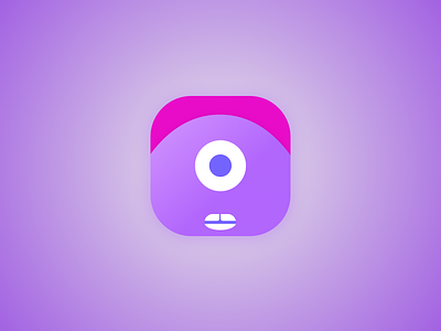 Cyclops App Icon - 005 005 app daily icon parrot ui