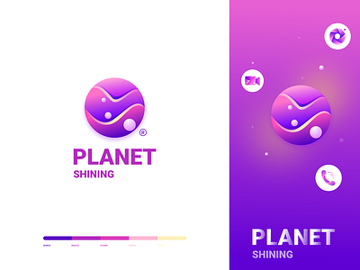 Shining planet