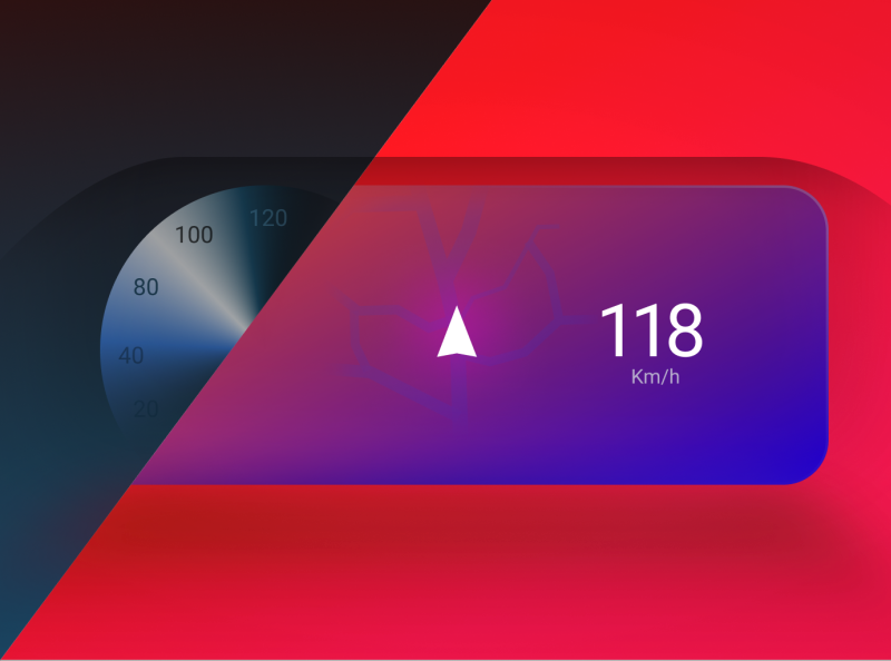 Analogue vs. Digital Cluster Illustration by Ondrej on Dribbble