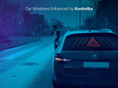 Rear windshield. Let's make our cars safer! automotive car cx design hmi productdesign safety ux warnings