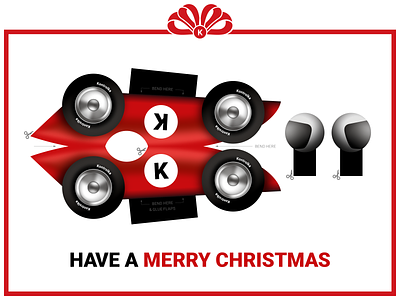 Happy Holidays! automotive car christmas graphic design hmi holidays ill illustration kontrolka merry studiokontroka