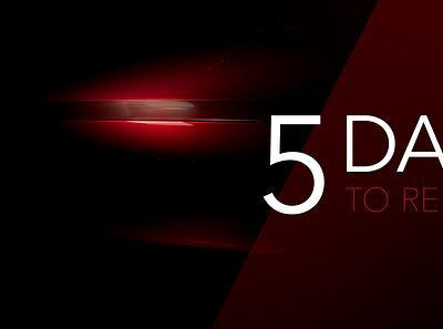 Teaser 5 days to release! 3d automotive branding car cluster design hmi logo ui ux