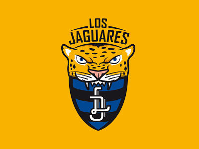 Los Jaguares design dribbble illustration jaguar logo rebound rugby shot sport