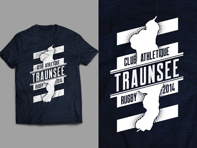 CA Traunsee Rugby design dribbble illustration logo rugby shot sport t shirt traunsee