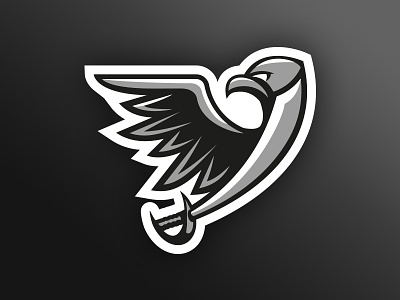 Raiders Logo design dribbble eagle football illustator logo nfl raider sport wing