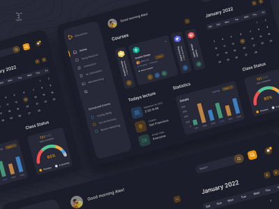 Education Dashboard education education dashboard education website ui ux web app design website design