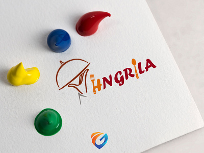 Hungrila logo logo design