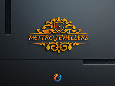 Mettro Jewellers logo logo design luxuary logo