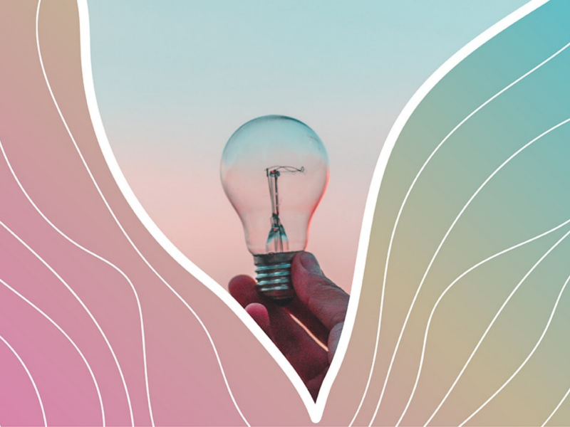 Restore a MySQL database Blog Image for Arekibo collage gradient layers illustration photo