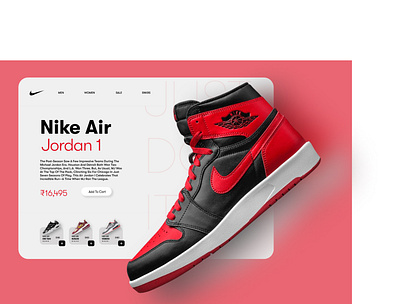 Nike website design 3d animation app branding design graphic design illustration logo motion graphics typography ui ux vector