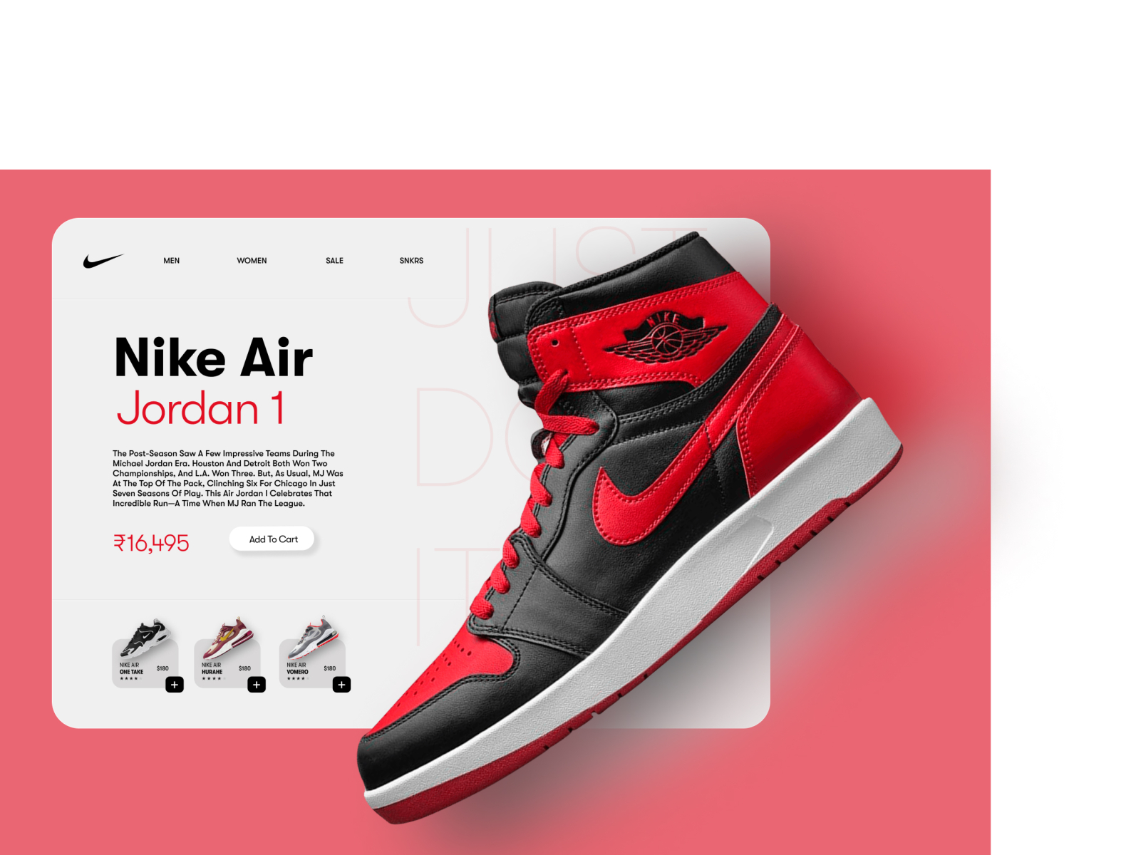 Nike Website Design By Anmol Singh On Dribbble