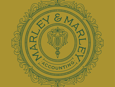 Marley and Marley Hand Lettered Logo Design antique logo branding design hand lettered logo hand lettering illustration lettering logo marley and marley type affiliated vintage logo