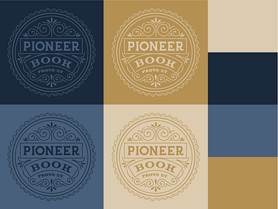 Pioneer Book Hand Lettered Logo by Type Affiliated