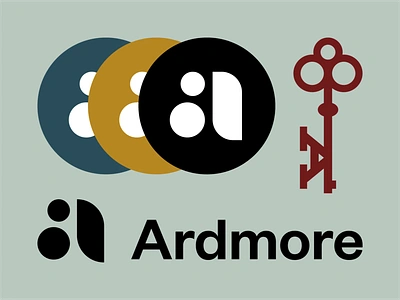 Ardmore apartments logo a apartment corporate indianapolis key letter a logo mark residential