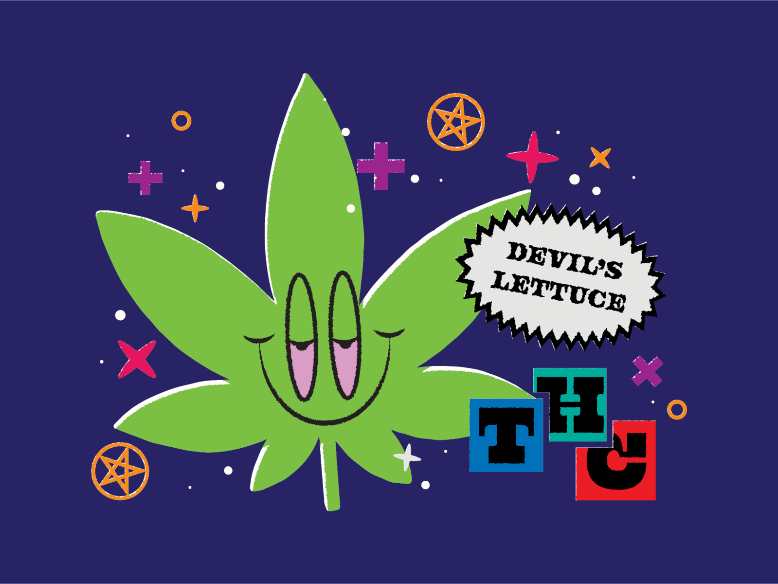 Devil's lettuce by Ryan Pickard on Dribbble