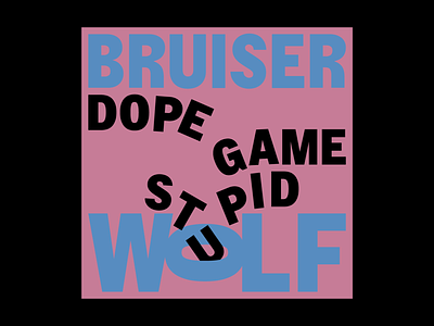 Favorite music of 2021 album album art blue design hip hop layout music music art pink rap sans sans serif typography