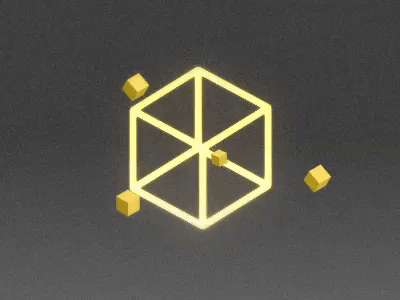 Cube Loop 3d c4d cube isometric loop