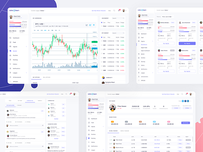 Coins2Learn - Dashboard #2 by Kukuh Andik for Sebo on Dribbble