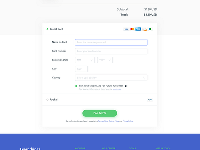 Online Course - Payment by Kukuh Andik for Sebo on Dribbble