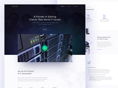 It Consultant Designs Themes Templates And Downloadable Graphic Elements On Dribbble