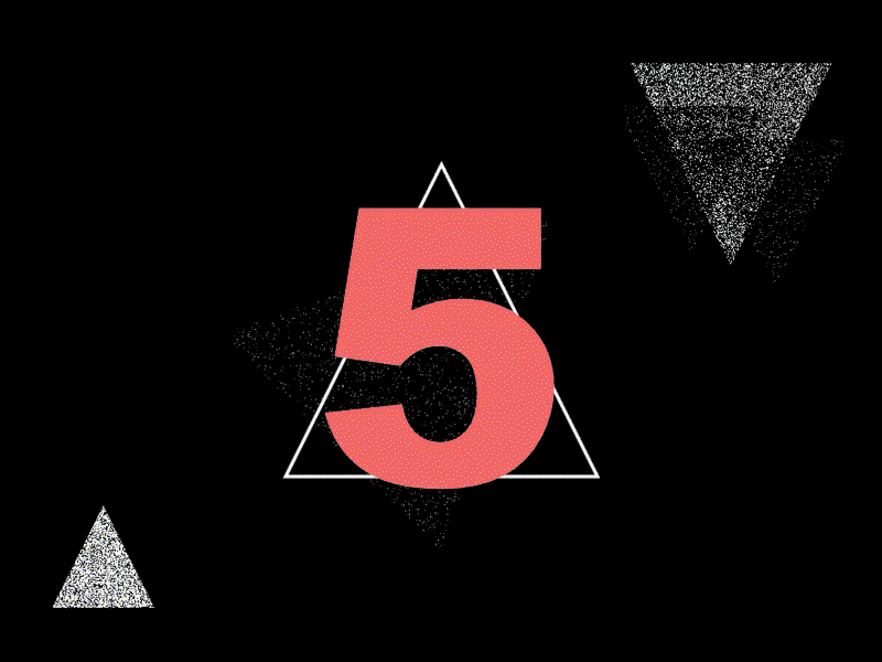 Countdown countdown now numbers geometry triangle timer
