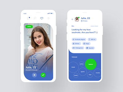 Dating app #1 app colorfull dating datingapp design ui uidesign ux uxdesign
