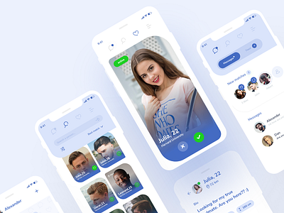 Dating app #4 app application datingapp ui uidesign uiux ux uxdesign