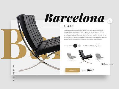 Barcelona chair