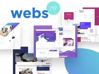 Webs 2017 2017 behance clean colors design minimal ui uidesign ux uxdesign web website